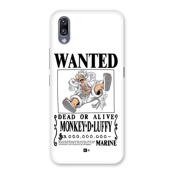 Munkey D Luffy Wanted  Back Case for Vivo NEX