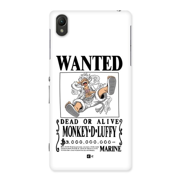 Munkey D Luffy Wanted  Back Case for Xperia Z2