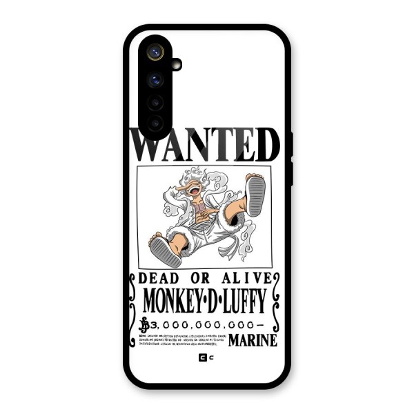 Munkey D Luffy Wanted  Glass Back Case for Realme 6i