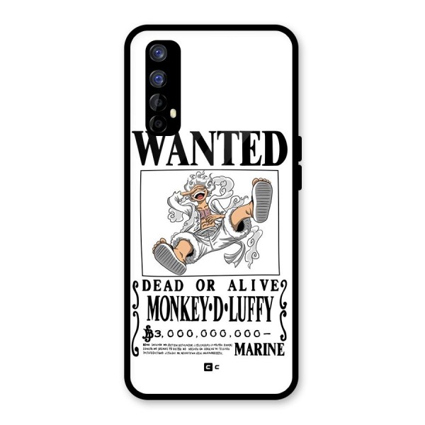 Munkey D Luffy Wanted  Glass Back Case for Realme 7