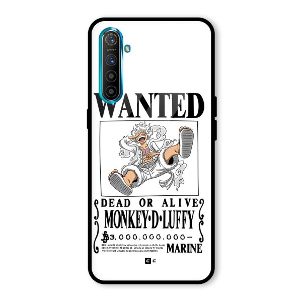 Munkey D Luffy Wanted  Glass Back Case for Realme X2