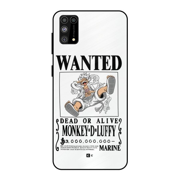 Munkey D Luffy Wanted  Metal Back Case for Galaxy F41