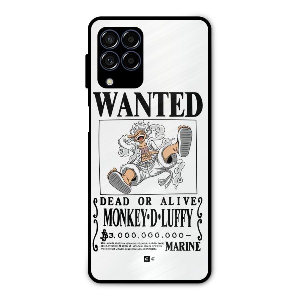 Munkey D Luffy Wanted  Metal Back Case for Galaxy M53 5G