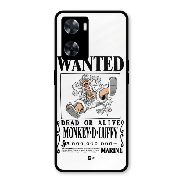 Munkey D Luffy Wanted  Metal Back Case for OnePlus Nord N20 SE