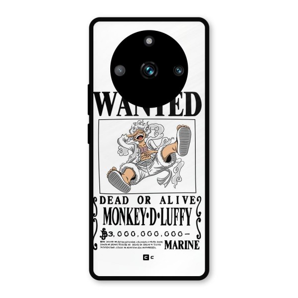 Munkey D Luffy Wanted  Metal Back Case for Realme 11 Pro