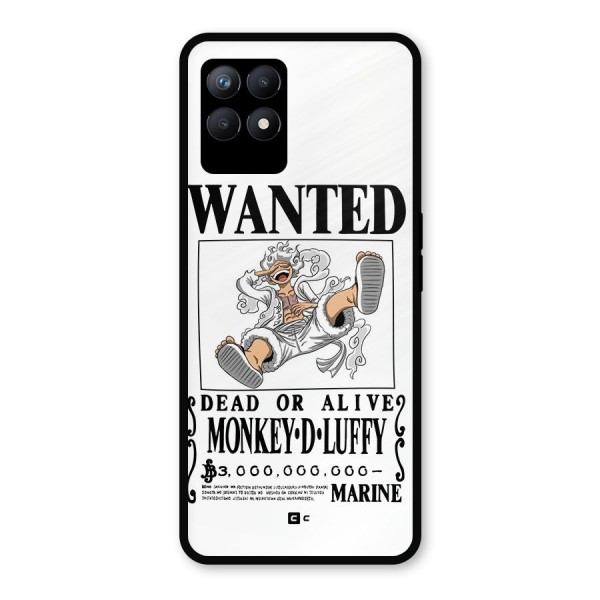 Munkey D Luffy Wanted  Metal Back Case for Realme 8i