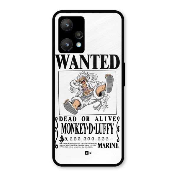 Munkey D Luffy Wanted  Metal Back Case for Realme 9