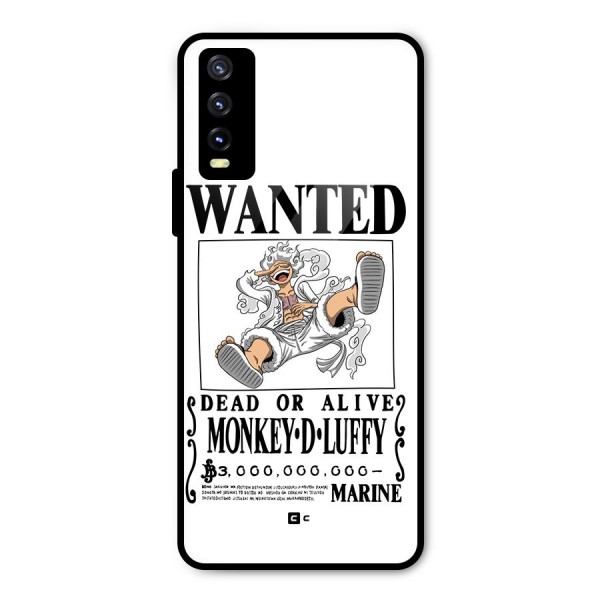 Munkey D Luffy Wanted  Metal Back Case for Vivo Y20g