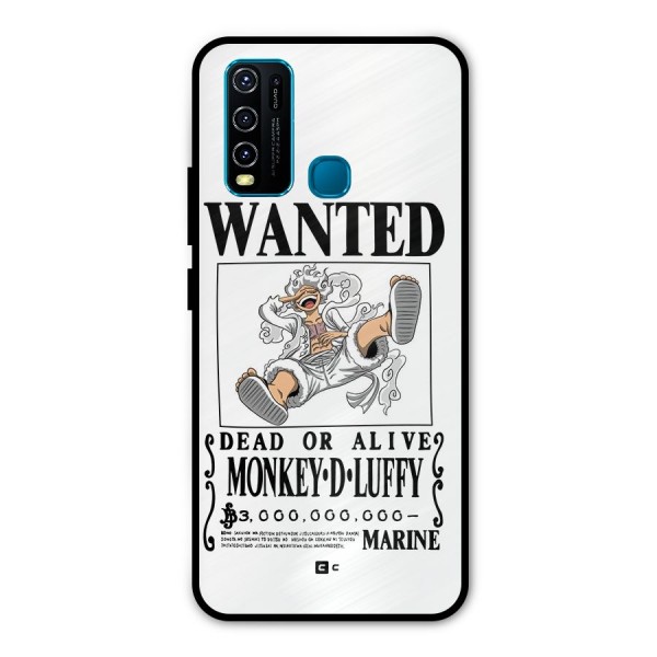 Munkey D Luffy Wanted  Metal Back Case for Vivo Y50