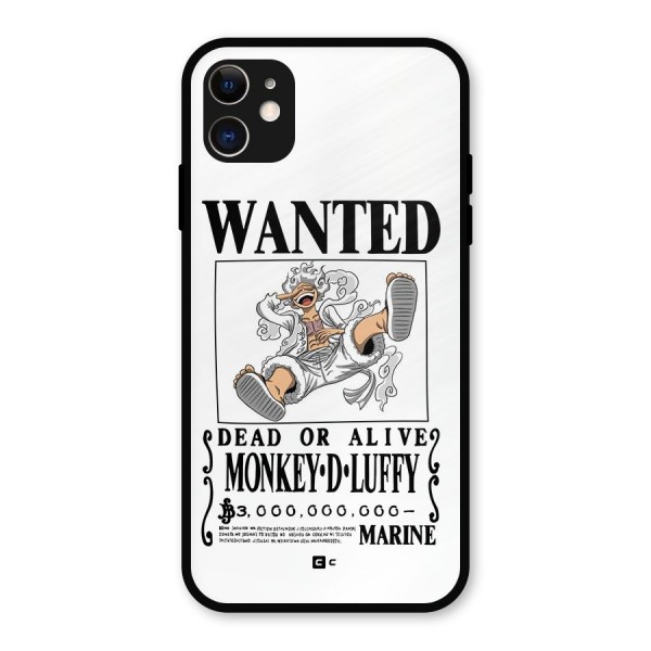 Munkey D Luffy Wanted  Metal Back Case for iPhone 11