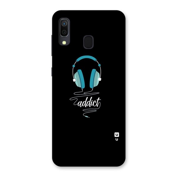 Music Addict Back Case for Galaxy A20