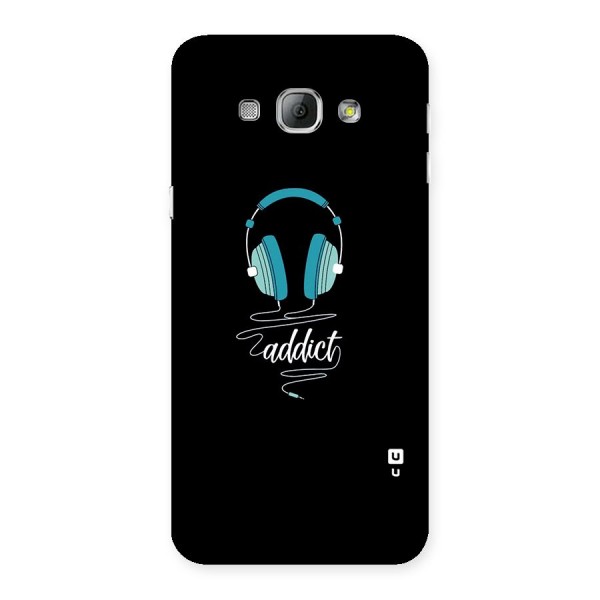 Music Addict Back Case for Galaxy A8