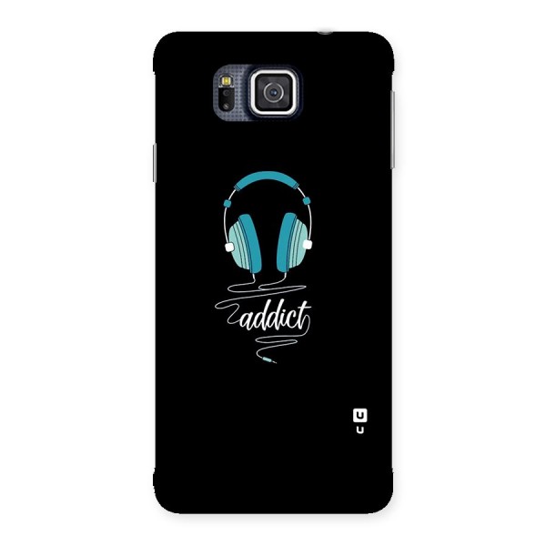 Music Addict Back Case for Galaxy Alpha