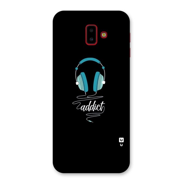 Music Addict Back Case for Galaxy J6 Plus