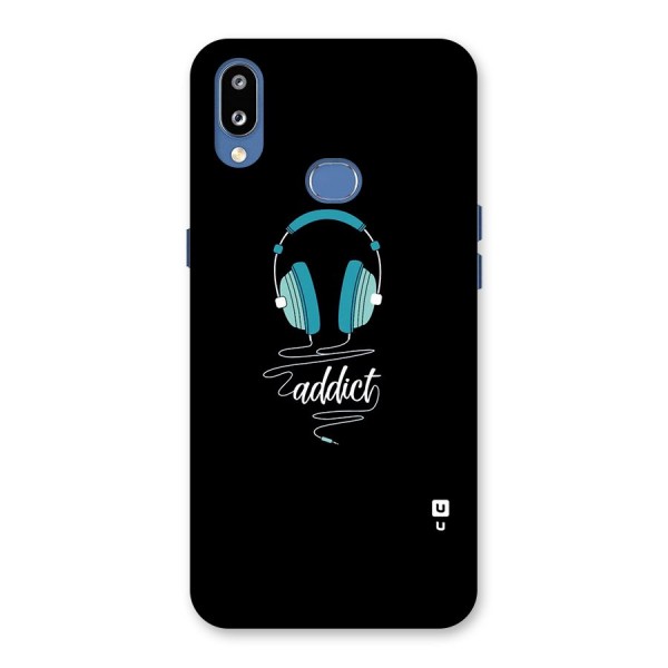 Music Addict Back Case for Galaxy M01s