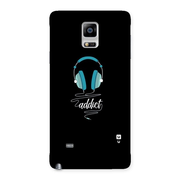 Music Addict Back Case for Galaxy Note 4