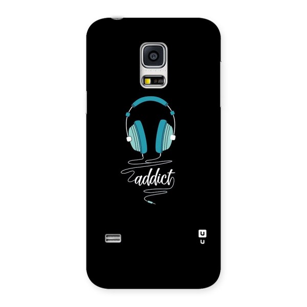 Music Addict Back Case for Galaxy S5 Mini