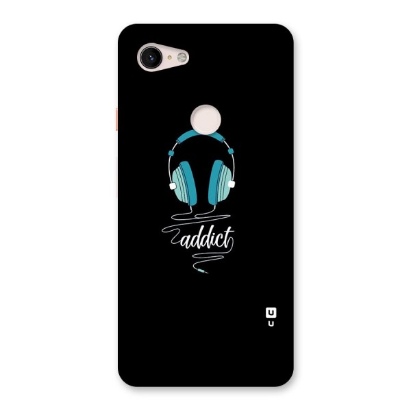 Music Addict Back Case for Google Pixel 3 XL