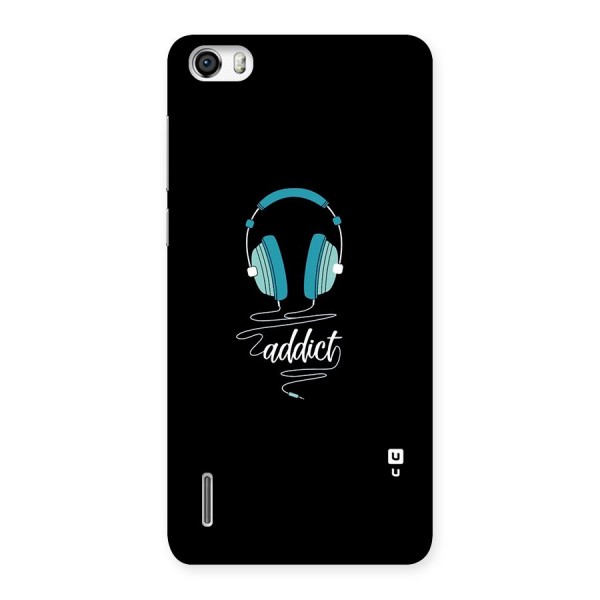 Music Addict Back Case for Honor 6