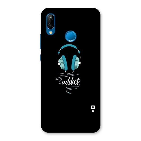 Music Addict Back Case for Huawei P20 Lite