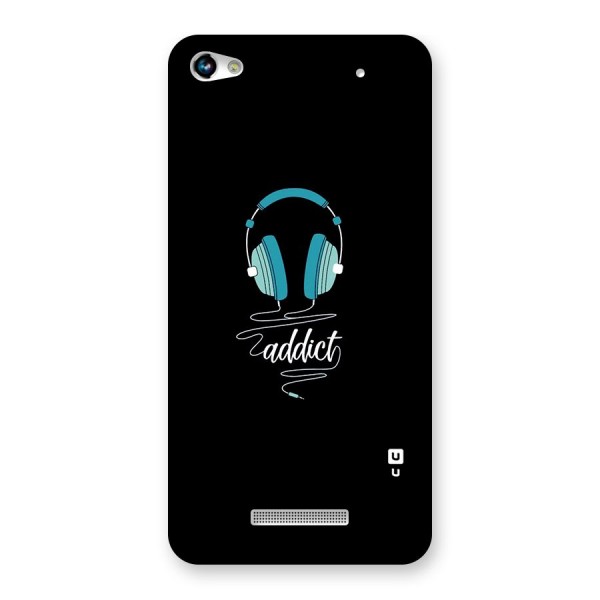 Music Addict Back Case for Micromax Hue 2