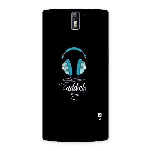 Music Addict Back Case for One Plus One