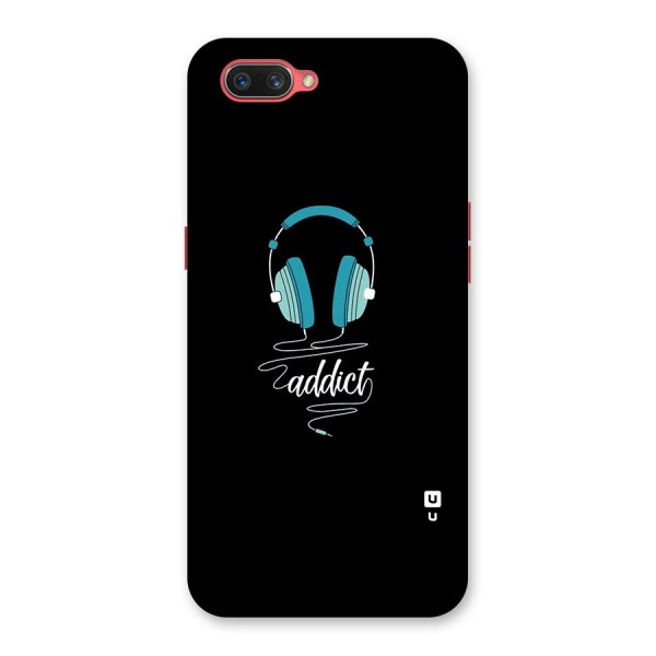 Music Addict Back Case for Oppo A3s