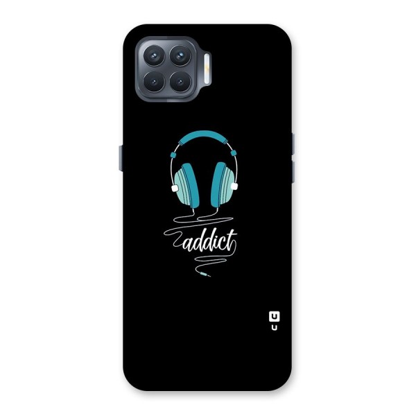 Music Addict Back Case for Oppo F17 Pro