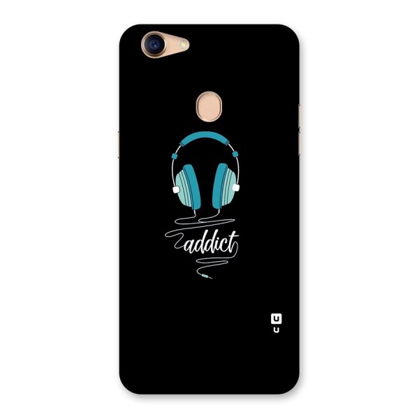 Music Addict Back Case for Oppo F5