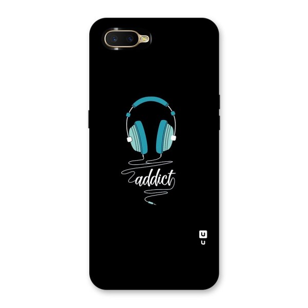 Music Addict Back Case for Oppo K1