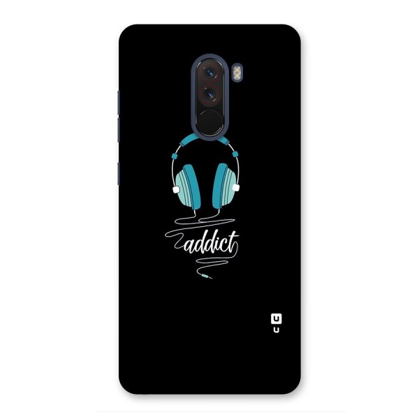 Music Addict Back Case for Poco F1