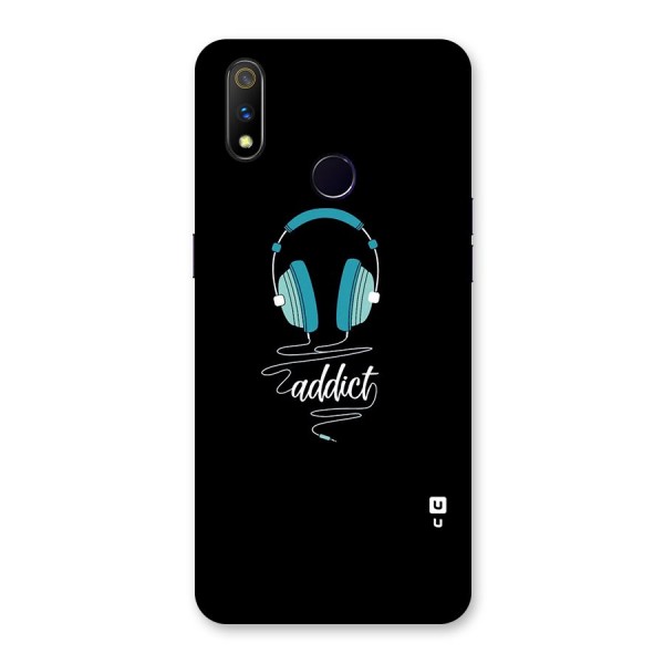 Music Addict Back Case for Realme 3 Pro