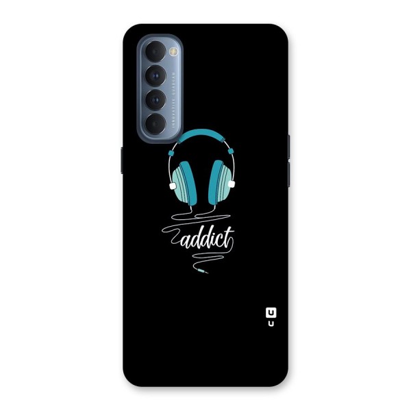 Music Addict Back Case for Reno4 Pro