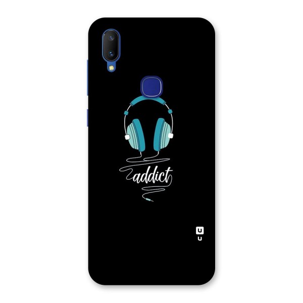 Music Addict Back Case for Vivo V11