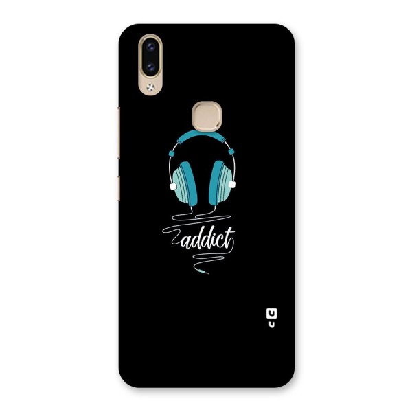 Music Addict Back Case for Vivo V9