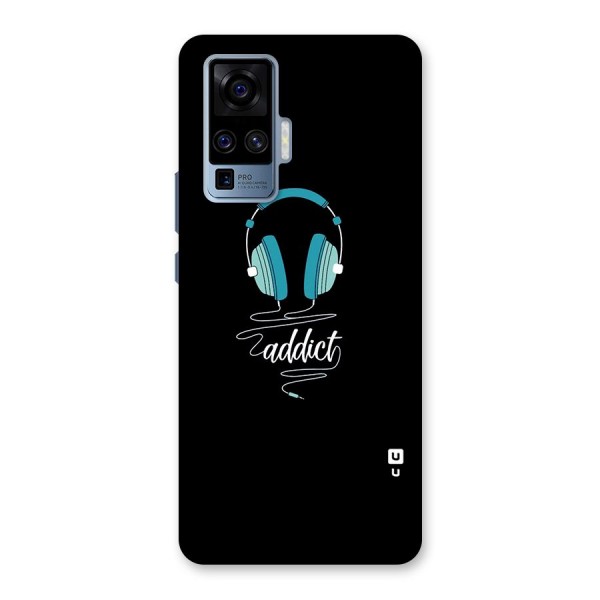 Music Addict Back Case for Vivo X50 Pro