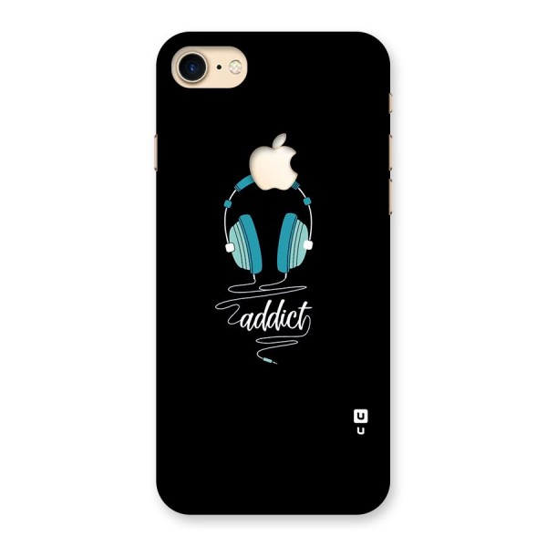 Music Addict Back Case for iPhone 7 Apple Cut