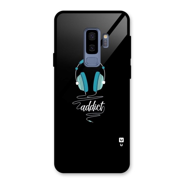 Music Addict Glass Back Case for Galaxy S9 Plus