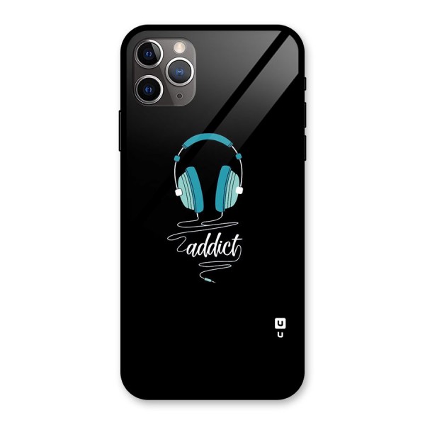 Music Addict Glass Back Case for iPhone 11 Pro Max