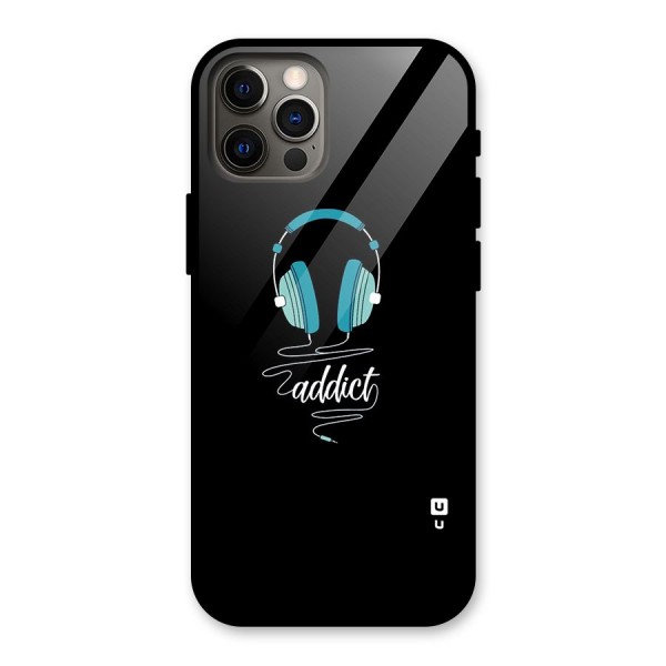 Music Addict Glass Back Case for iPhone 12 Pro