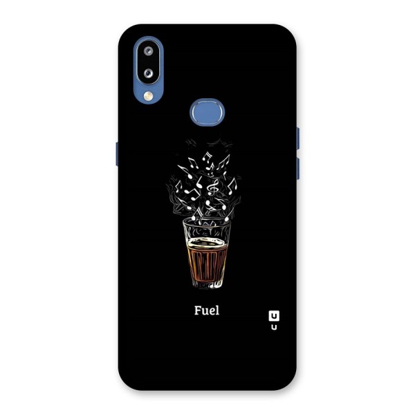 Music Chai My Fuel Back Case for Galaxy M01s