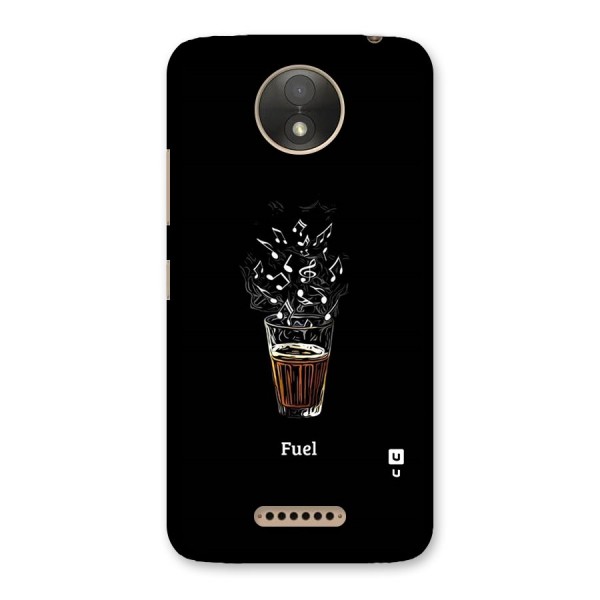 Music Chai My Fuel Back Case for Moto C Plus