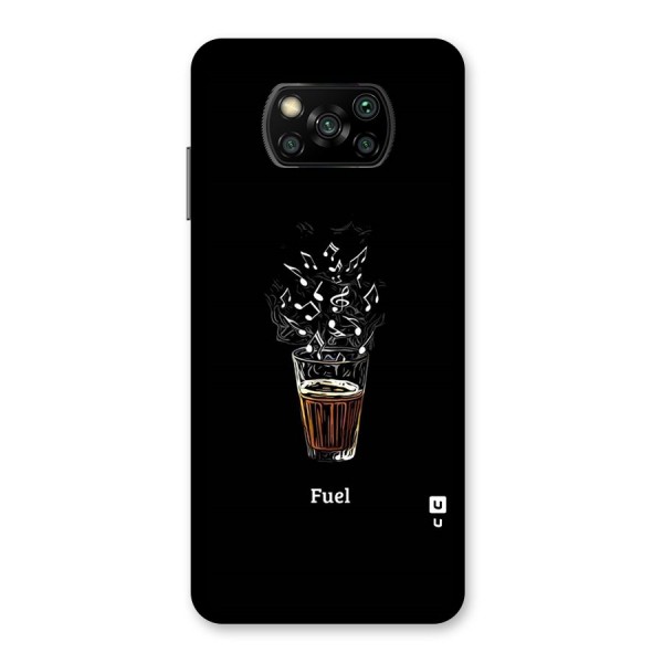 Music Chai My Fuel Back Case for Poco X3