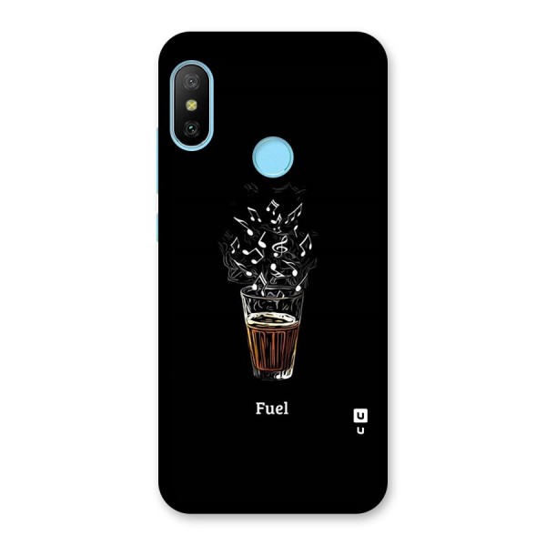 Music Chai My Fuel Back Case for Redmi 6 Pro