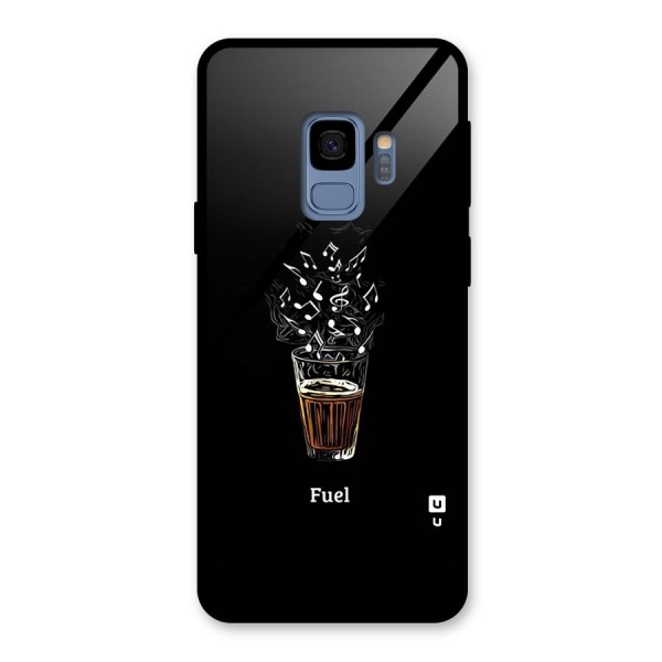 Music Chai My Fuel Glass Back Case for Galaxy S9