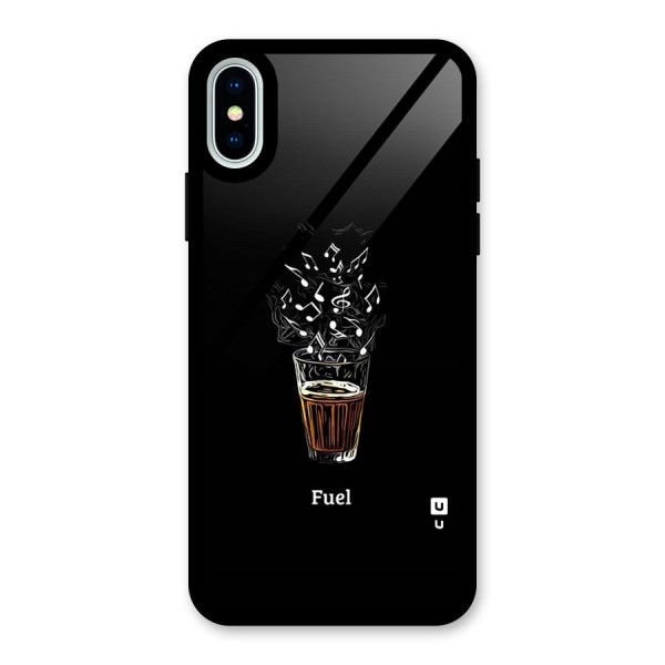 Music Chai My Fuel Glass Back Case for iPhone X