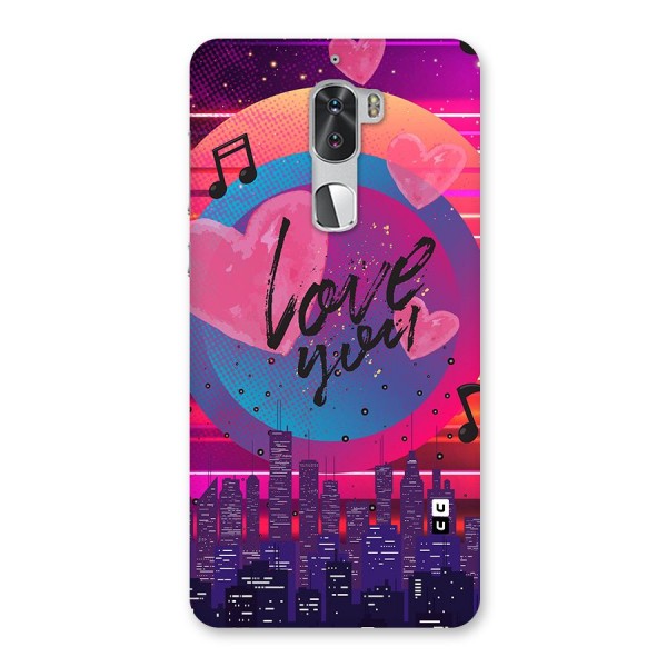 Music City Love Back Case for Coolpad Cool 1