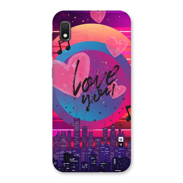 Music City Love Back Case for Galaxy A10