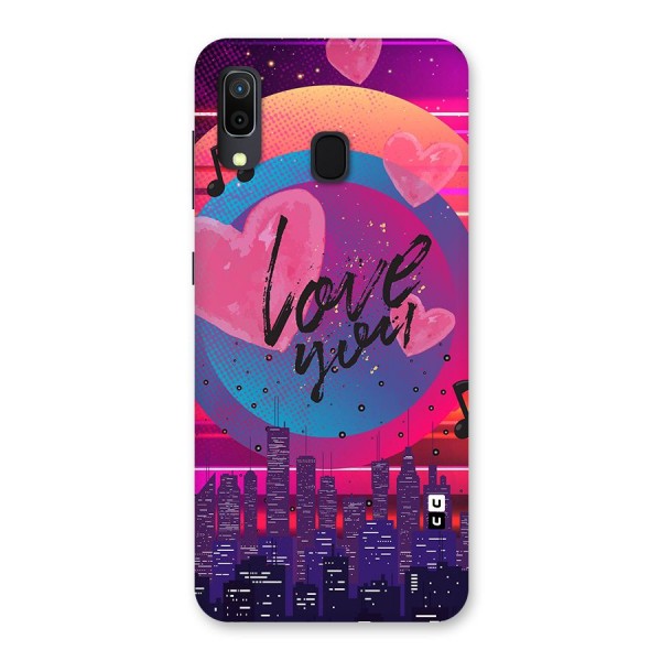 Music City Love Back Case for Galaxy A20