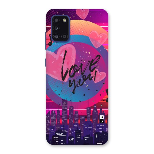 Music City Love Back Case for Galaxy A31